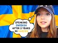 #sverige #svenska Jag vloggar på spontansvenska | (My #SWEDISH after 2 YEARS IN #SWEDEN)