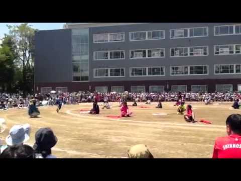 凛桜運動会リレー1年生2014.5.31