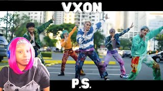 KPOP STAN REACTS TO P-POP | VXON 'P.S.' Official MV