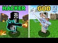 Minecraft Hacker vs GOD : Who Wins in Minecraft