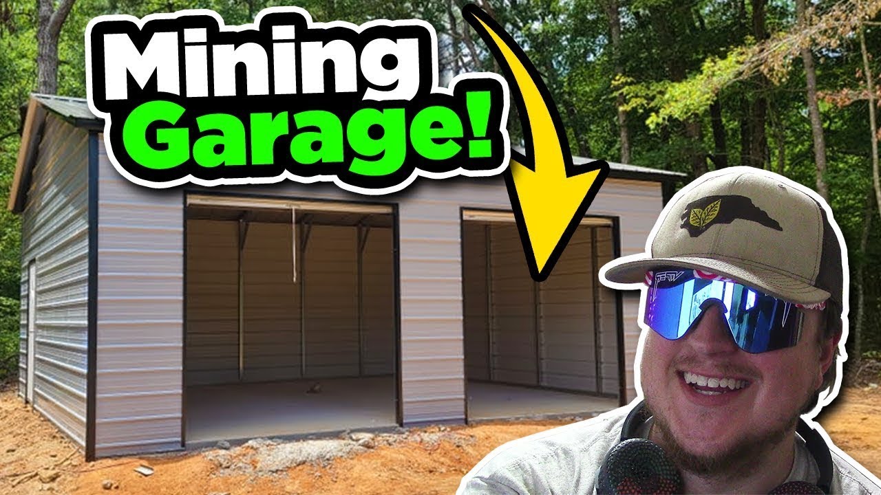 My First Mining Garage Build Full Series