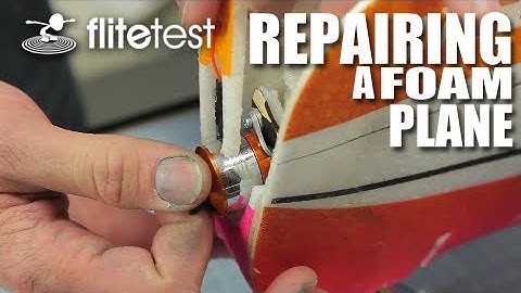 Flite Test - Repairing A Foam Plane - FLITE TIP