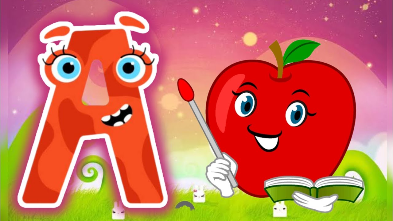 abc phonics adventure| a for apple rhymes in english| learn phonic ...