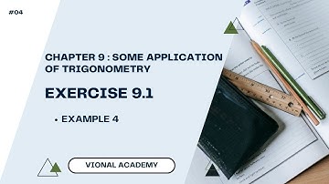 Example 4 Chapter 9 Some Application of Trigonometry Class 10 Math NCERT CBSE #vionalacademy#shorts