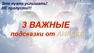 3 ВАЖНЫЕ 🔥подсказки от Ангела Хранителя💫🌏