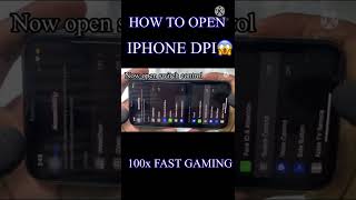 How to increase iphone dpi for better gaming experience #shorts screenshot 1