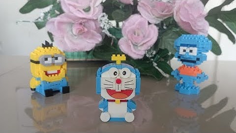 How To Build Lego Mini Bricks DORAEMON ||Puzzle Building Blocks Q5037 Micro