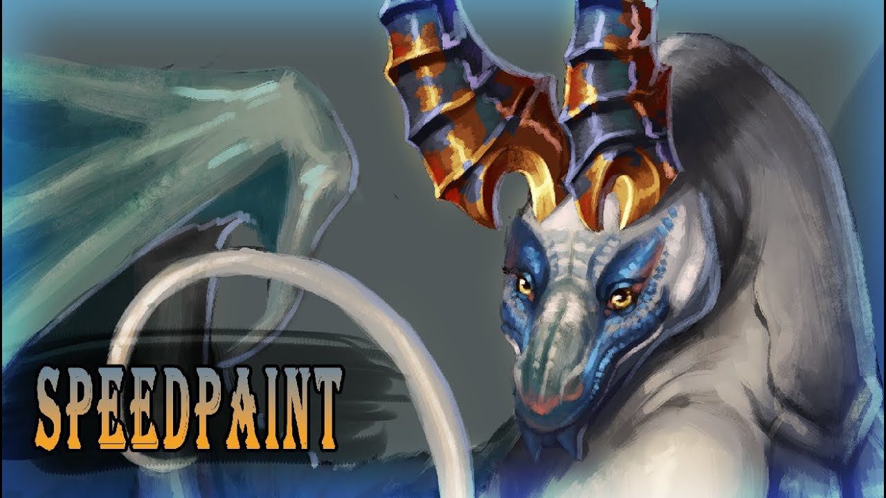 Speedpaint DTIYS Challenge - YouTube