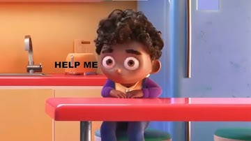 GrubHub ad but its only the kid