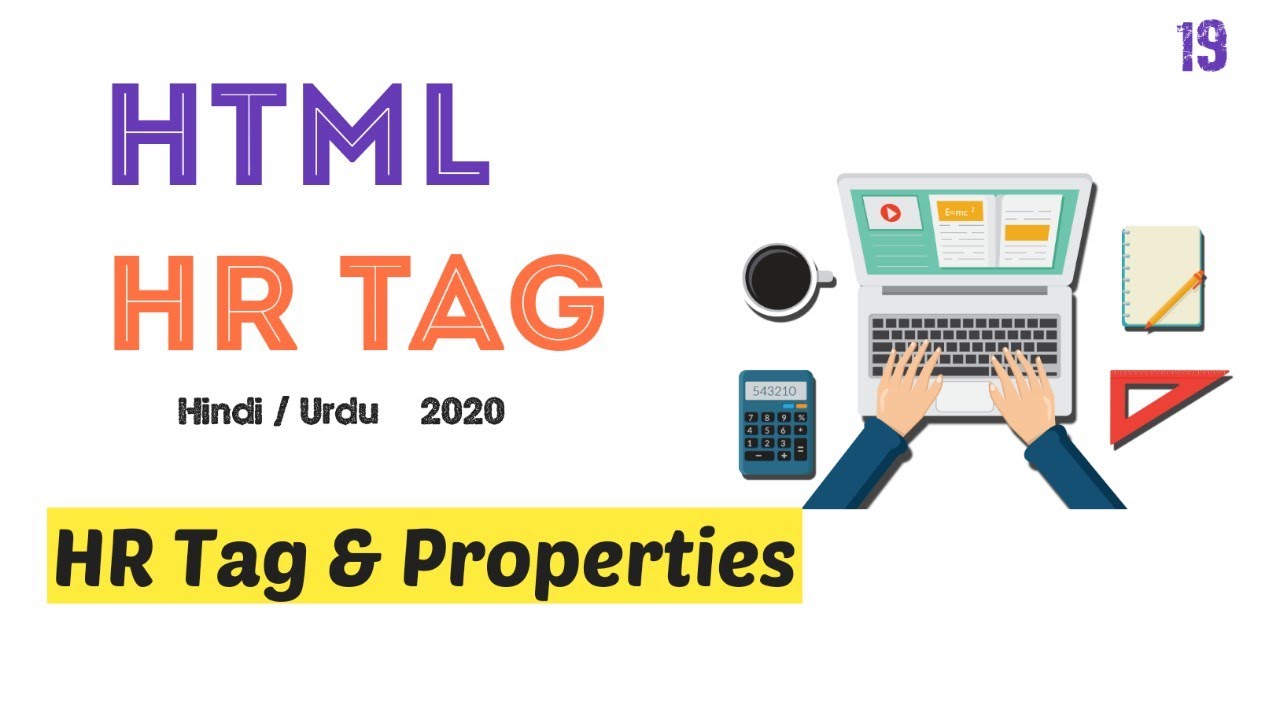 HTML HR Tag in Hindi & Urdu. - YouTube