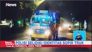 Viral Truk Oleng Melaju di Jalanan Surabaya, Polisi Buru Pelaku #iNewsSiang 29/03