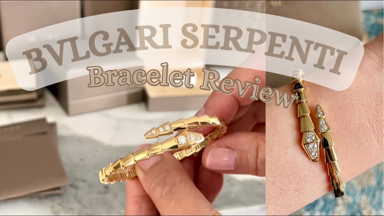 BVLGARI Serpenti Viper Slim Bracelet White Gold Full Pavé Diamonds 351 –  Wrist Aficionado