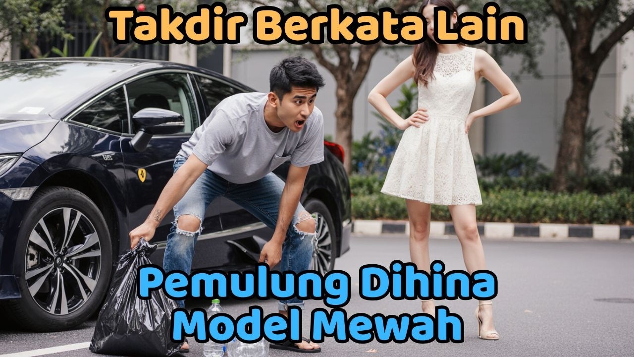 Pemulung Dihina Model Cantik di Mobil Mewah, 5 Menit Kemudian Dia Menyesal Berat!