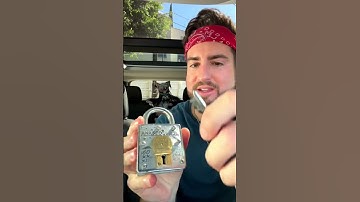 Houdini Lock Revealed - #magic #magician #illusion #puzzle