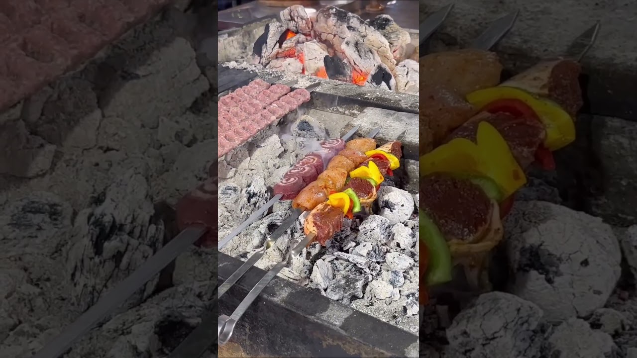 Ultimate kebab show — olov, tutun va chef’ning insane BBQ skill’lari 😱🍖🔥