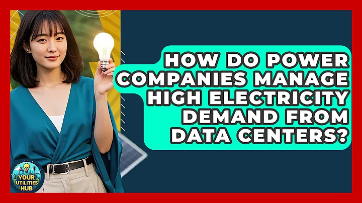 How Do Power Companies Manage High Electricity Demand From Data Centers? - Your Utilities Hub
