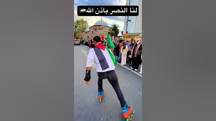 حملت علم فلسطين 🇵🇸🫀على ظهري ومشيت قدام الناس فيو اقوى لاعب سكيت سوري 🇸🇾😘
