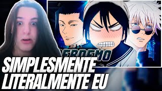 GETO É MEU ÍDOLO! REAGINDO a JUJUTSU KAISEN E A MISSÃO DESTINADA AO FRACASSO (Paródia Redublagem)