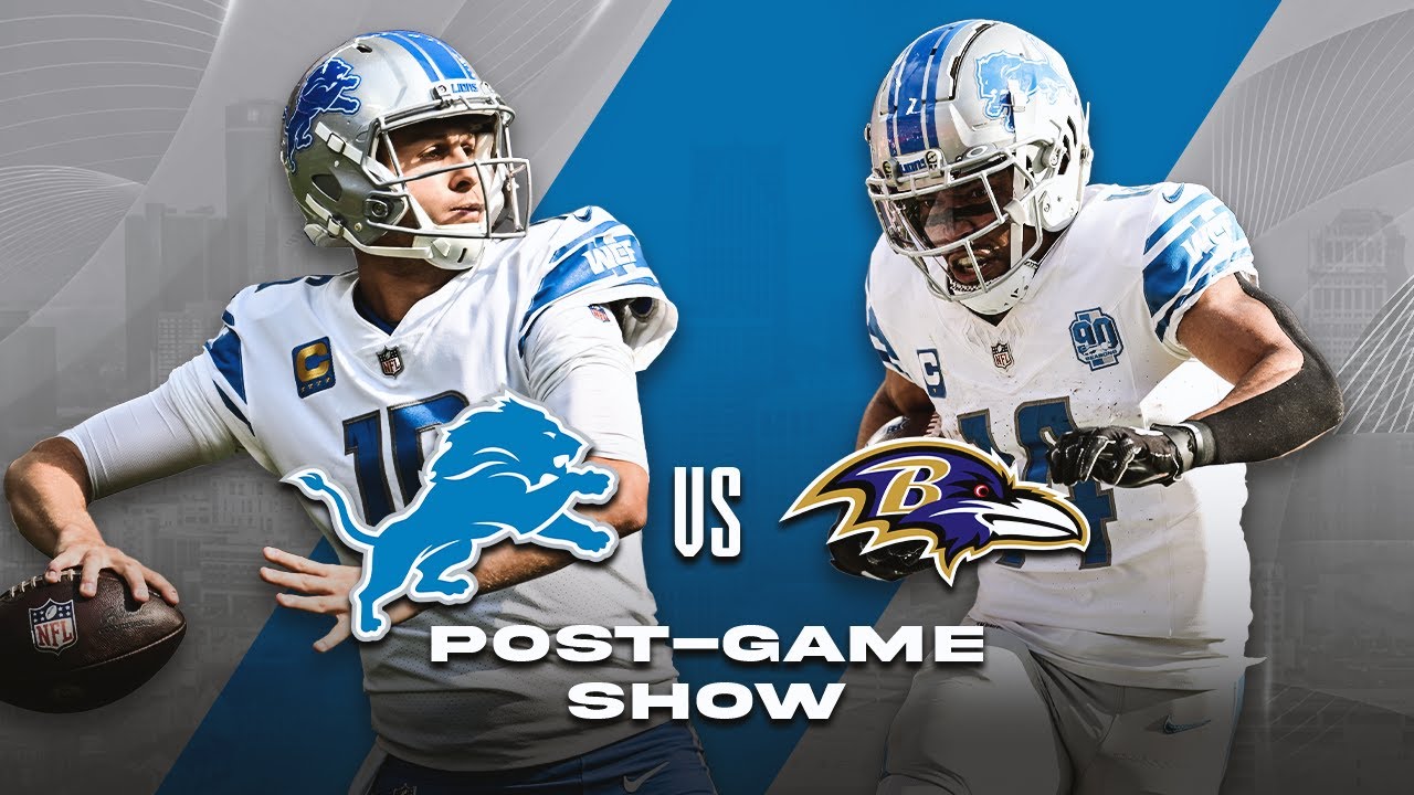 woodward-sports-post-game-stream-detroit-lions-vs-baltimore-ravens-i