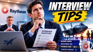 Tips for Raytheon Interview |  Preparation & Questions for Raytheon Interview | 