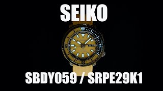 Seiko SBDY059 / SRPE29K1 Prospex Baby Tuna Urban Safari Street Series  Unboxing and Review - YouTube