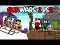 GUNWARS 2vs2 con ELICOTTERI RAZZO - MARCY e ZEYXON vs NICO e DAMIANO MINECRAFT ITA