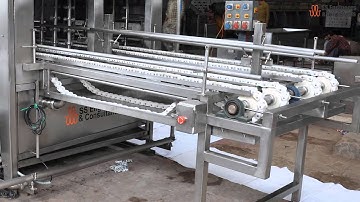 Crate Washer Double Track