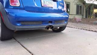 2006 mini cooper s R53 supercharged straight pipe