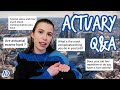 What is an actuary? My insurance consulting city job explained | Q&amp;A