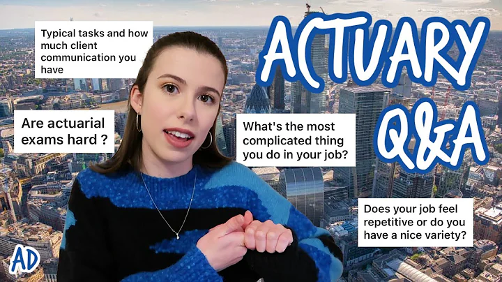 What is an actuary? My insurance consulting city job explained | Q&A