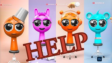 Help Sprunki Brud , Pinky , Oren and Sky Incredibox Sprunki Animation Compilation #1