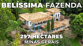 ÓTIMA FAZENDA À VENDA COM LINDO CASARÃO E 297 HECTARES, ENORME POTENCIAL POR | R$ 12.000.000,00