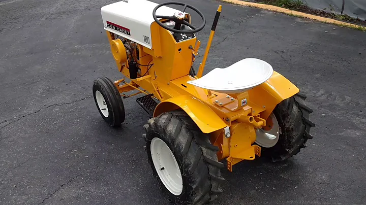 Cub Cadet 100 walk around.
