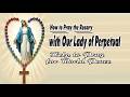 How to Pray the Rosary with Our Lady of Perpetual Help 🙏🌍 | Prayer for World Peace