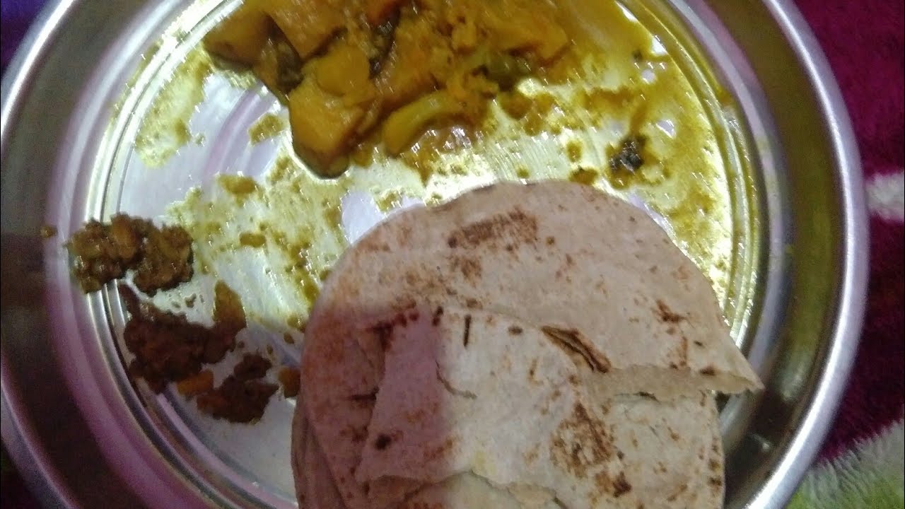 This is how a typical Indian middle class dinner looks like - YouTube