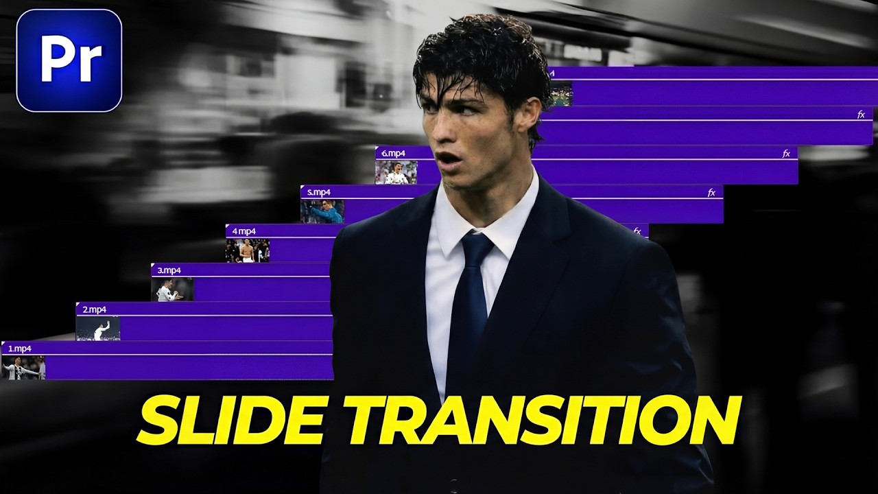 Viral Fast Slide Transition Effect in Adobe Premiere Pro