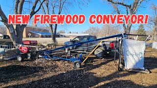 Next investment in the business Range Road firewood conveyor added to the fleet