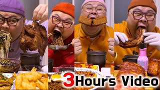 허미노 먹방 3시간 연속 정주행 영상!! Mino's 3 Hours Video