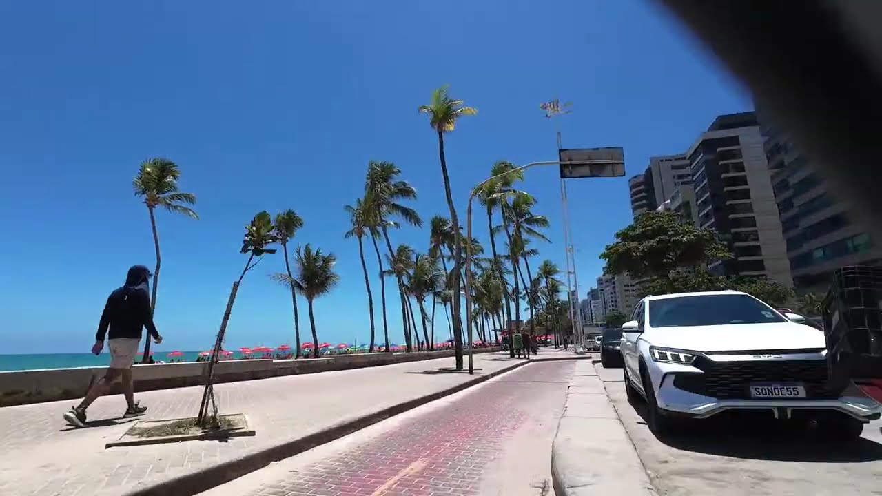 PRAIA DE BOA VIAGEM PE - AO VIVO - CICLOVIA