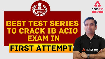 Best Test Series to Crack IB ACIO Exam in First Attempt
