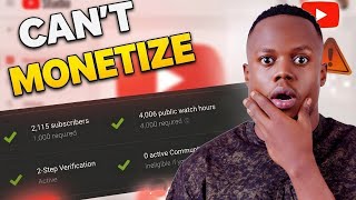 I Hit 4,000 Watch Hours But Youtube Still Rejected Me
