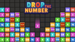 DROP THE NUMBER MERGE GAME PUZZLE ANDROID (GAMEPLAY) - PART 1 screenshot 4