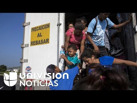 Caravana de migrantes se divide en grupos para acelerar su recorrido y llegar a Ciudad de México