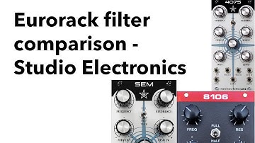 Filter comparison: Studio Electronics