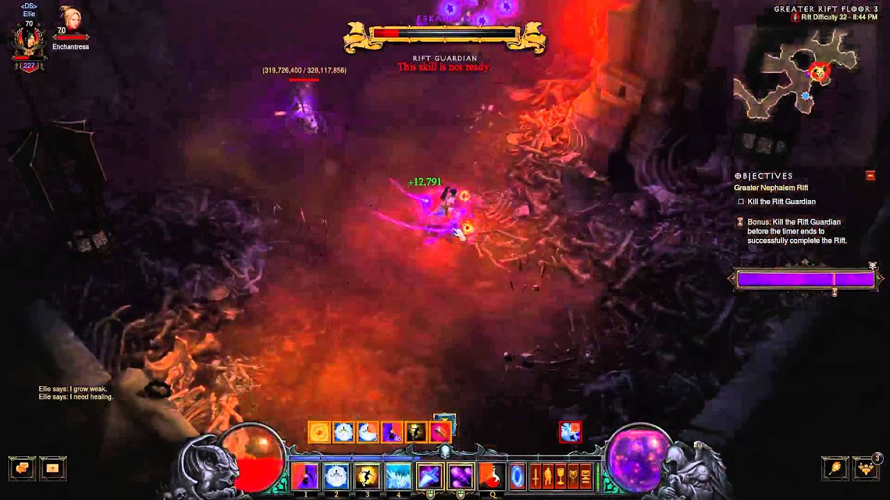 Rank 4 Hardcore Wizard Non-Seasonal America ;-) (Diablo III: Reaper of