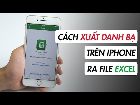 Xuất danh bạ trên iPhone ra file Excel không phải ai cũng biết | Điện Thoại Vui