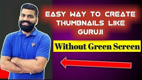 How To Make YouTube Thumbnail Like Technical Guruji Technical Guruji Jaise Thumbnails Kaise Banayein