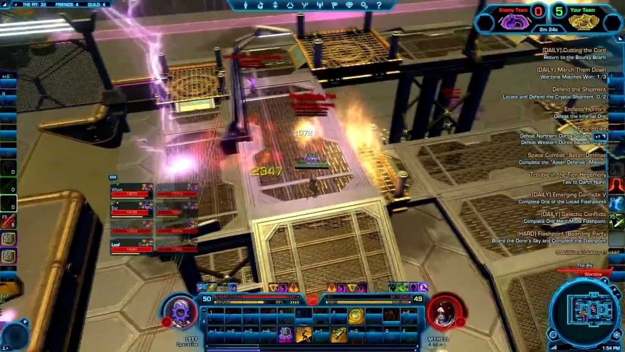 Swtor Lethality Rotation SWTOR Leef 50 Operative PvP - Lethality - YouTube