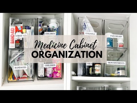 How To Organize Your Medicine Cabinet