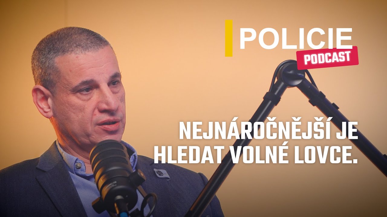 PODCAST POLICIE - JAN LISICKÝ: Nejnáročnější je hledat volné lovce